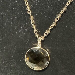 Elegant Black Pendant Necklace